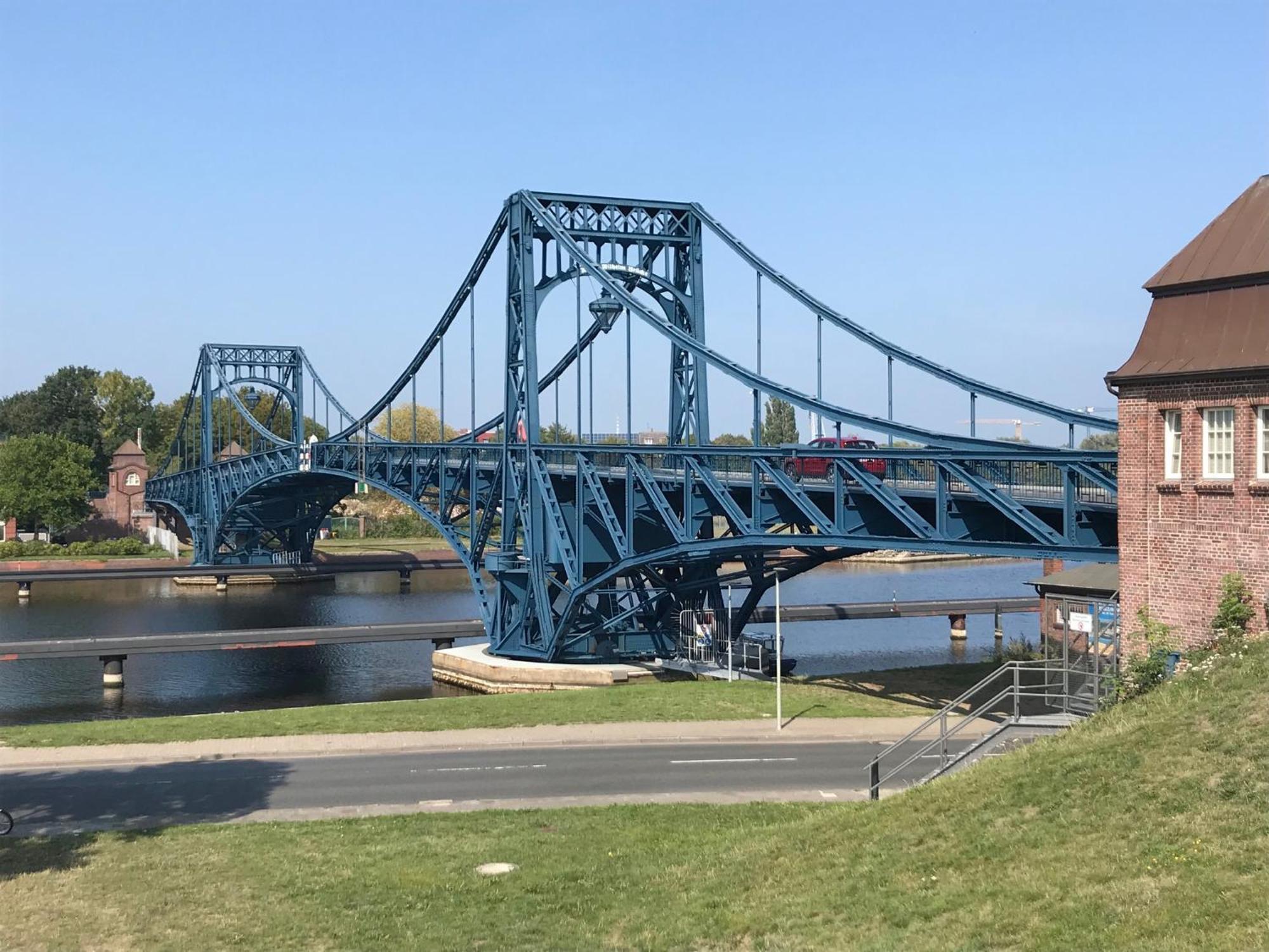 Kapitänswohnung Kaiser Wilhelm Brücke Wilhelmshaven Exterior foto